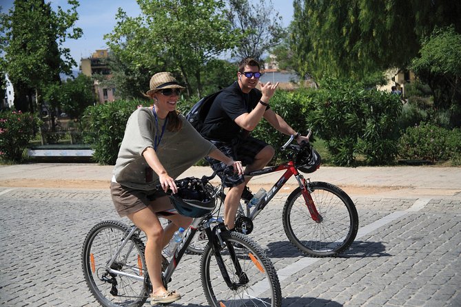 Athens Bike Tour - Zappeion to the National Garden, a break from stone and streets