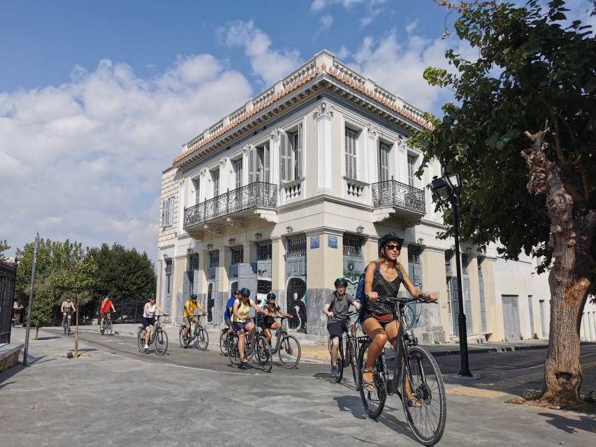 Athens: Bike Tour with Acropolis & Parthenon Visit - Car-free feeling down toward Thiseio: where the ride becomes the attraction