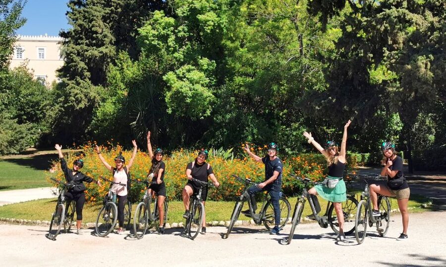 Athens: Bike Tour with Acropolis & Parthenon Visit - The big switch: licensed Acropolis guide and a 1.5-hour climb