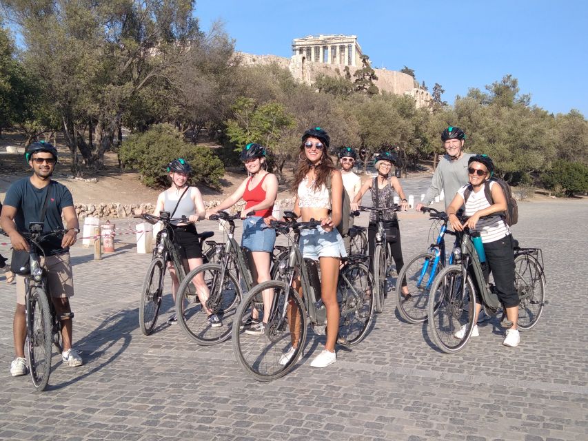 Athens: Bike Tour with Acropolis & Parthenon Visit - Olympian Zeus, Zappeion, and Panathenaic Stadium: the first real wow factor