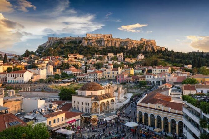 Athens by night - Hermes Pedestrian Street: Your Panoramic Reorientation Moment