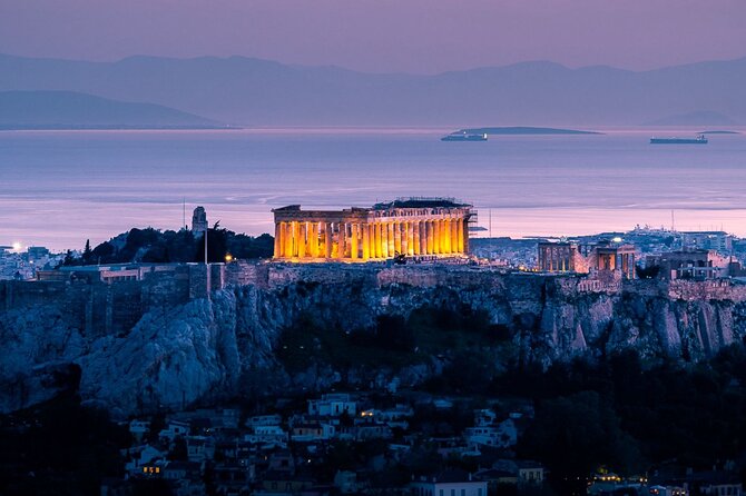 Athens By Night Private Sightseeing Tour - From Hadrian’s Arch to Panathenaic Stadium: Roman Athens and marble games