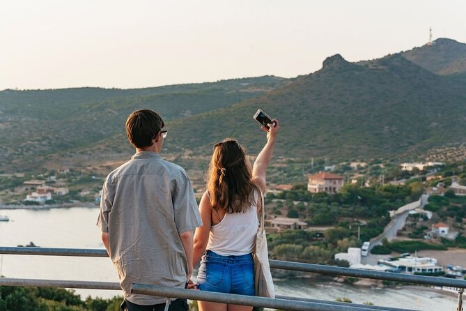 Athens: Cape Sounion and Poseidon Temple Sunset with Audio Guide - Stop One: Thorikos Theater and the Setup for Sounion