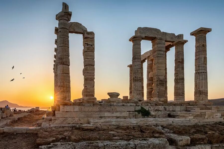 Athens: Cape Sounion &Temple of Poseidon Sunset Tour & Audio - Cape Sounion drive: setting up the sunset properly