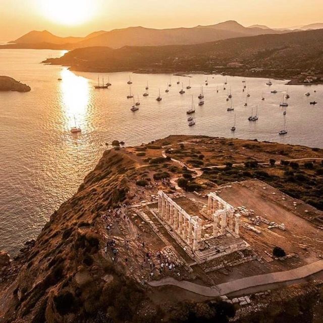 Athens: Cape Sounion &Temple of Poseidon Sunset Tour & Audio - Pickup and drop-off in Athens, plus what to expect on the road