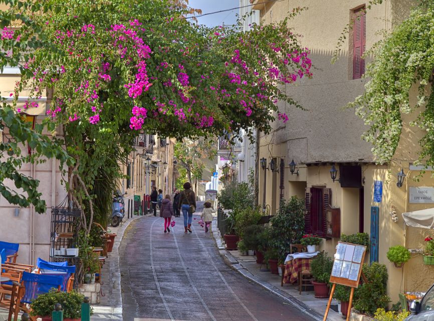 Athens: City & Acropolis Walking Tour without Entry Tickets - Plaka streets and the Acropolis approach