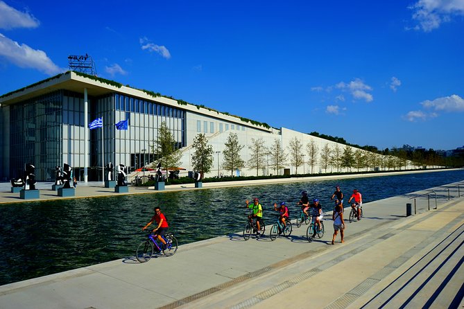 Athens City and Sea bike tour - Plaka start and Roman Agora viewpoints you can actually see