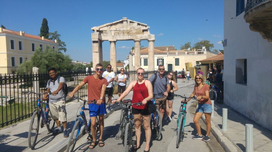Athens: City Highlights Bike tour - Greek and Roman Agoras, then into Plaka