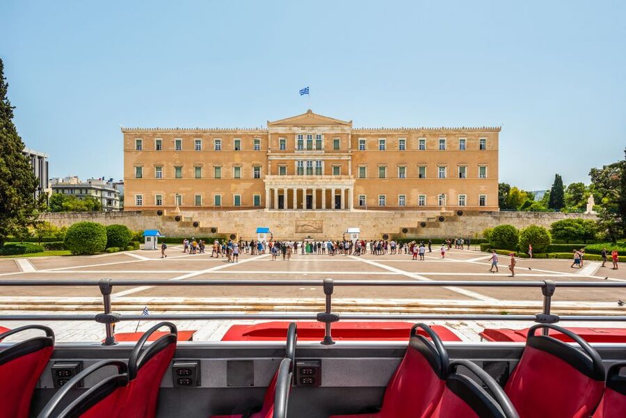 Athens: City Sightseeing Hop-On Hop-Off Bus Tour - Getting Your Bearings in Athens From a Double-Decker