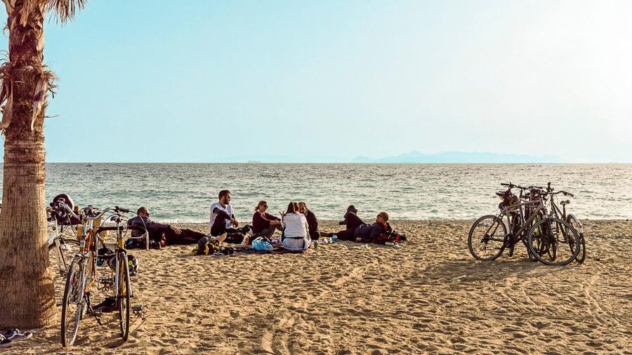 Athens Coastline: Explore by Bike - Riding the Athens Metro Bikelane Toward the Sea