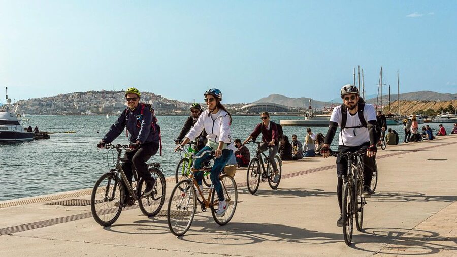 Athens Coastline: Explore by Bike - The Return Ride Back to Petralona