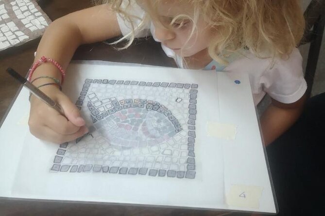 Athens: Create Your Own Mosaic 3h Private Art Class - From tracing to cutting tiny pieces, step by step