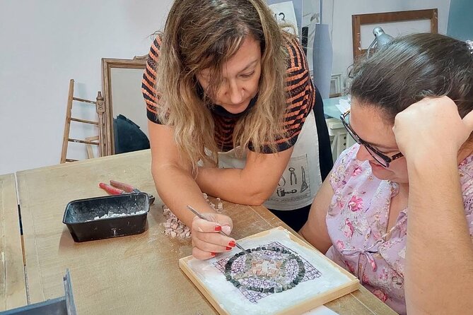 Athens: Create Your Own Mosaic 3h Private Art Class - Private class details, group size, and language