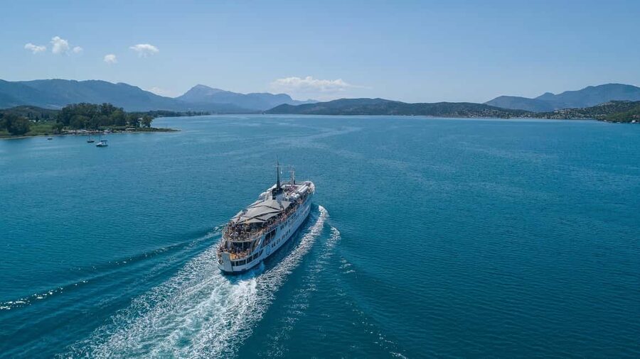 Athens Day Cruise – Since 1965 | Visit Hydra, Poros & Aegina - Onboard Life: Buffet Lunch, Drinks, and the Fun Factor
