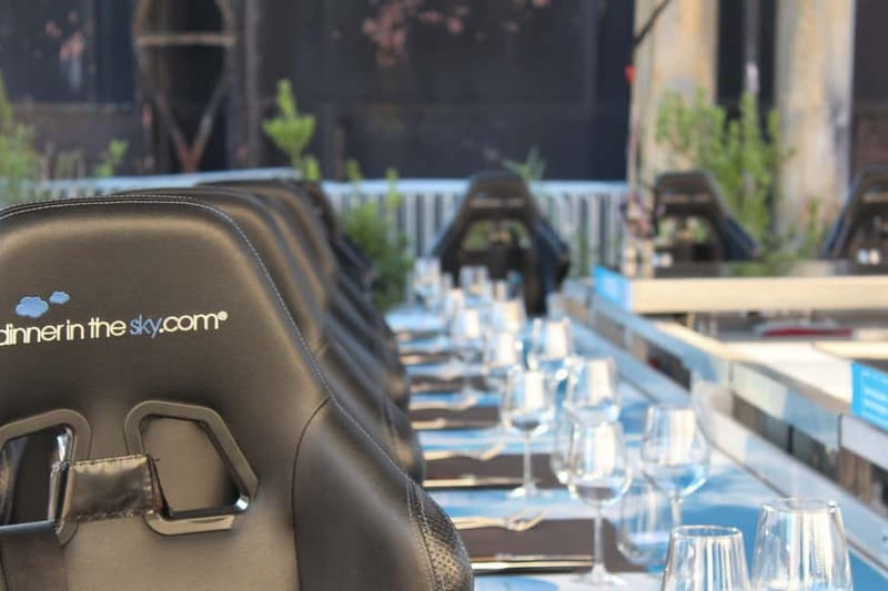 Athens: Dinner in the Sky Experience - Chef-Served Greek Courses and Unlimited Drinks, Pace Included
