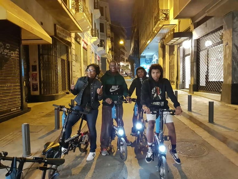 Athens: Discover the City Electric Bike Night Tour - Getting started at the meeting point and learning your e-bike fast