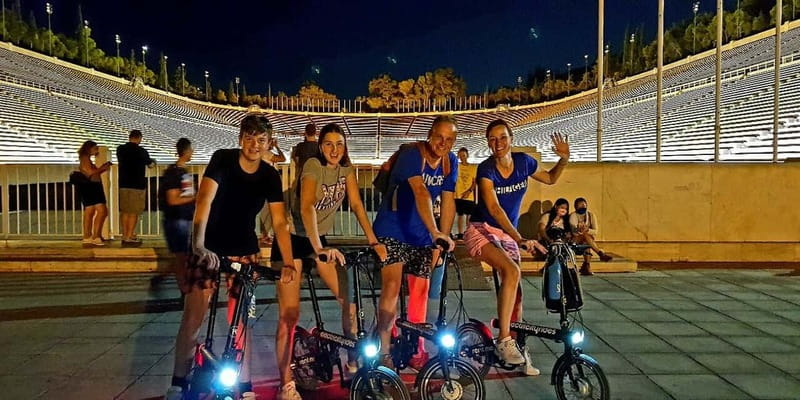 Athens: Discover the City Electric Bike Night Tour - What makes the stops work for you, even if you hate group tours