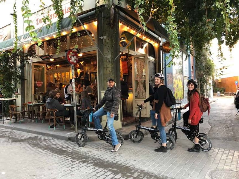 Athens: Discover the City Electric Bike Tour - Areopagus break time: the viewpoint pause you’ll remember