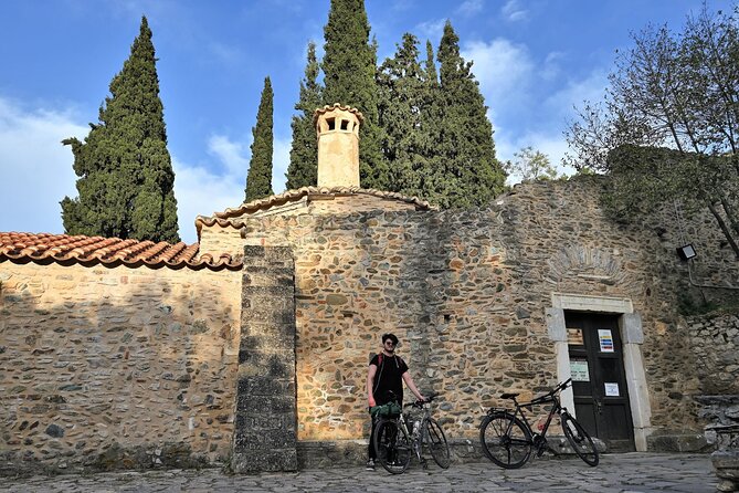 Athens E-Bike Guided Tour on Hymettus Mountain - Reaching the peak near 1026 m, and making sense of the views