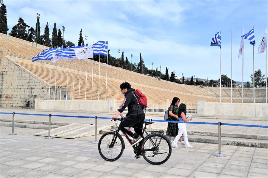 Athens: Electric Bicycle Tour to Mount Hymettus - Byzantine touches and the Monastery of Kaisariani on 11th-century grounds