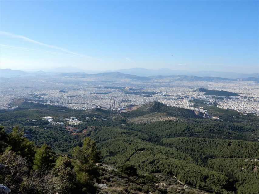 Athens: Electric Bicycle Tour to Mount Hymettus - The return downhill and pacing for a smooth finish