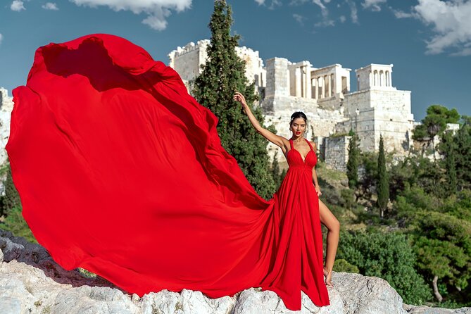 Athens: Flying Dress Photoshoot "Marilyn Package" - The Athens Shooting Window and Location Choices