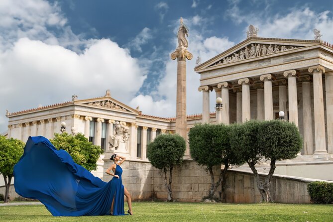 Athens: Flying Dress Photoshoot "Marilyn Package" - What Happens When the Photographer Arrives