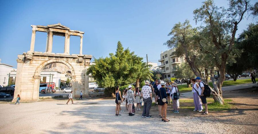 Athens Full Day Tour, Acropolis, Museum & Cape Sounion - Morning Drive: From Panathinaikos Stadium to Royal Palace Views