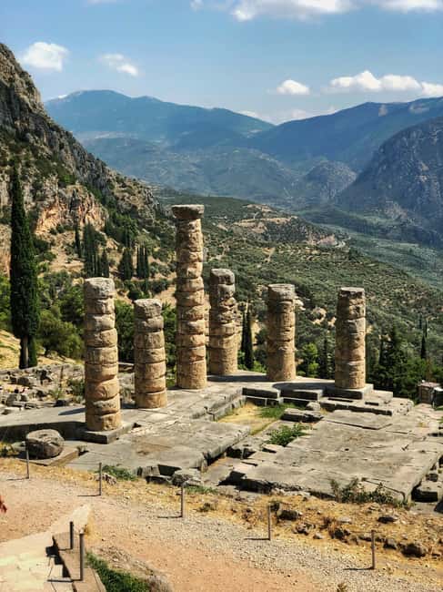 Athens: Full Day Trip Delphi and Arachova - Athena Pronaia and the Sacred Views Above the Main Ruins
