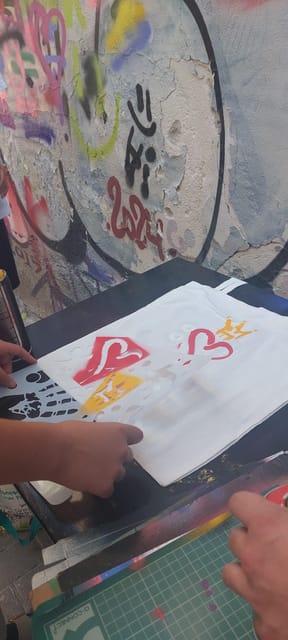Athens: Graffiti Workshop and Tote Bag Painting Experience - Street Art Walk Starts at Kerameikos Metro, then you move on