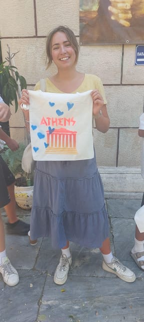 Athens: Graffiti Workshop and Tote Bag Painting Experience - From the Walk to the Studio at Aigaleo 8 in Gazi
