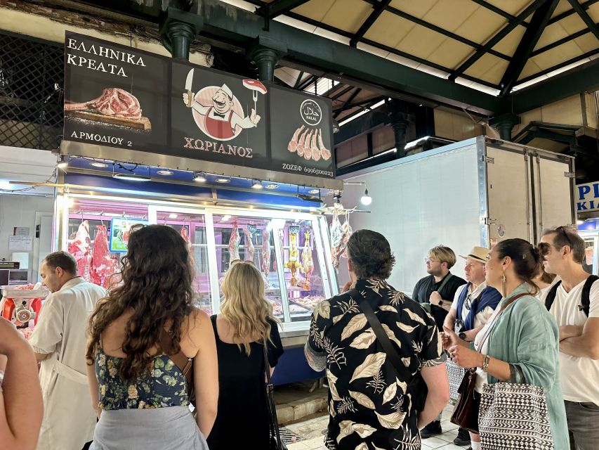 Athens: Greek Food Tasting and Market Walking Tour - Inside Varvakios: Market Sampling That Teaches You How to Think