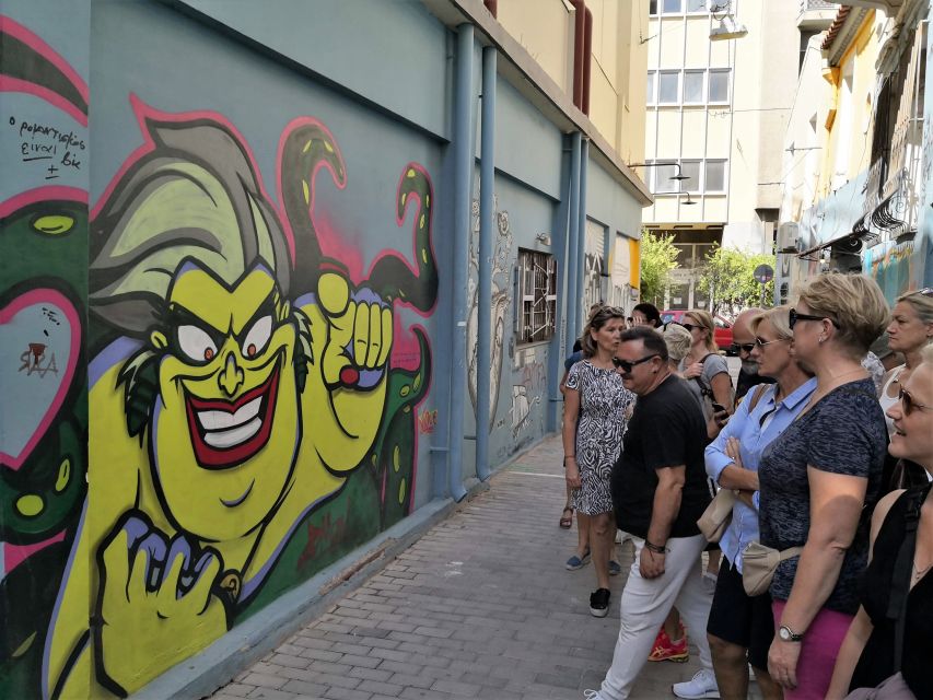 Athens: Guided Urban Street-Art Tour - Platia Iroon and Sarri: learning to read murals, not just admire them