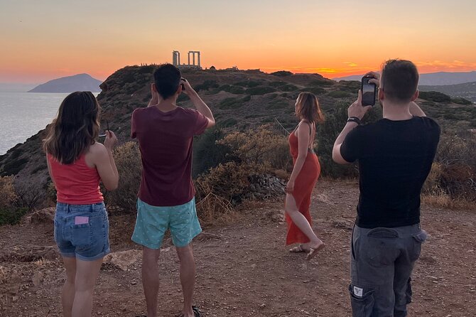 Athens: Half Day Trip To Cape Sounio/Poseidon Temple Semi Private - Vouliagmeni lagoon: quick views of a thermal lake