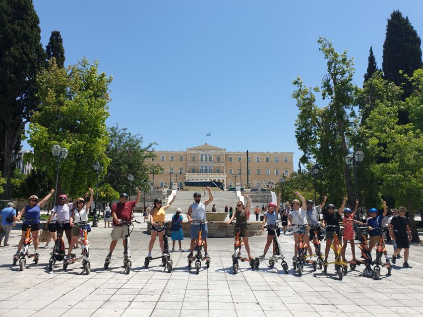 Athens Highlights by Electric Trikke Bike - Monastiraki Square, the Flea Market, and Ending in Plaka