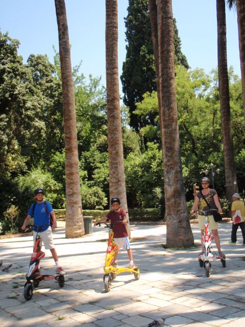 Athens Highlights by Electric Trikke Bike - Meeting at Scooterise and Getting Set for a Smooth Ride