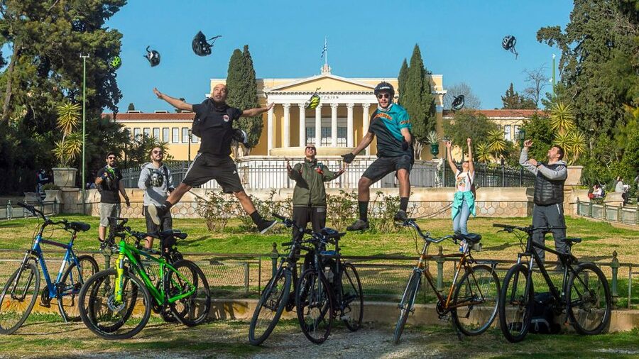 Athens Historical Center: Explore by Bike - Meeting at Flat Tyres Psycling Club on Thessalonikis 140, then rolling fast