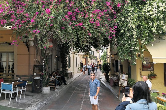 Athens Instagram Photo Tour: Most Instagrammable spots & Hidden gems - Stop-by-stop: Parliament, garden calm, Plaka, and Acropolis viewpoints