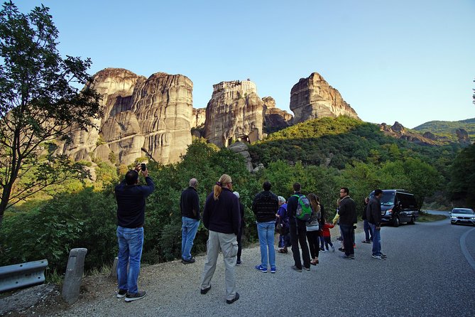 Athens: Meteora Monasteries, Hermit Caves Tour with Pickup - Kalambaka Transfer, Then Meteora Circuit Time