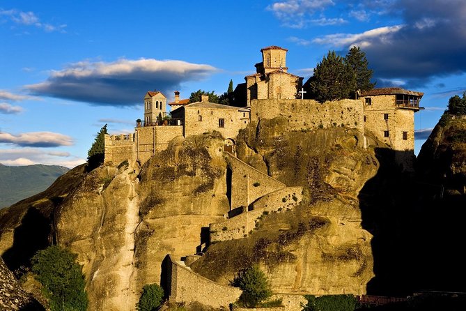 Athens: Meteora Monasteries, Hermit Caves Tour with Pickup - Varlaam and Stairs Reality at the Rock Tops