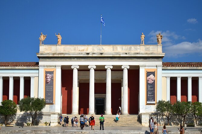 Athens National Archaeological Museum E-Ticket with Audio Guide - Getting in on time: the real-world entry line