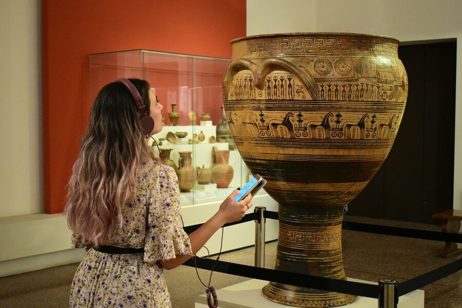 Athens: National Archaeological Museum Ticket & Audio Guide - The Café and Courtyard Break You’ll Be Happy You Planned