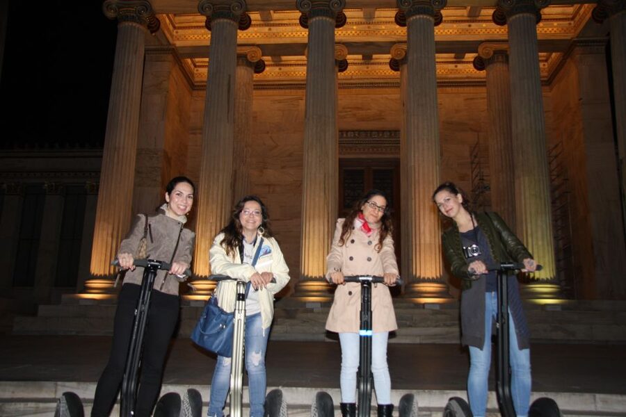 Athens Night Tour: 3 Hours by Segway - From Thiseio and Kerameikos to the Ancient Agora, you see the layers