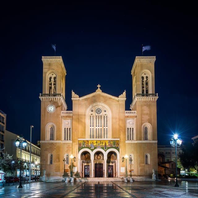 Athens: Night Walking Tour - Flea Market Area and Thiseio Finish, With Acropolis Views