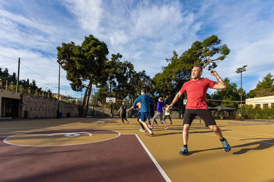Athens: Olympic Games Workout Session - Panathenaic Stadium: run the marble track like a 1896 Olympian