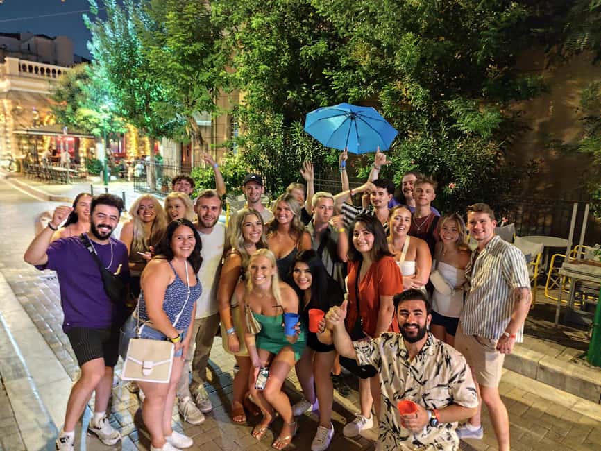 Athens Party Pub Crawl with Unlimited Drinks & Club Access - How the Thisio-Start Structure Keeps Athens Nights Simple