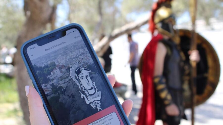 Athens: Percy Family Treasure Hunt & Tour - How the smartphone hunt works (and why a charged phone is not optional)