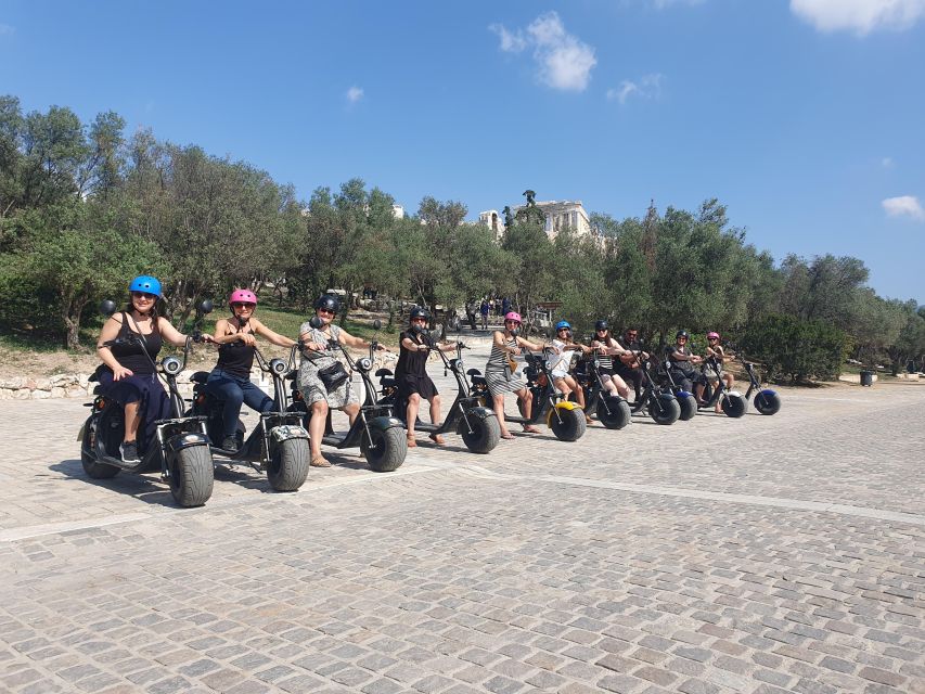 Athens: Premium Guided E-Scooter Tour in Acropolis Area - Kerameikos and the National Observatory: Cemetery, Potters, and Big Views