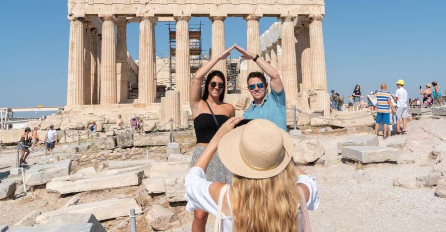 Athens: Private Acropolis Signature Tour - The Parthenon area, but with the side-plot focus