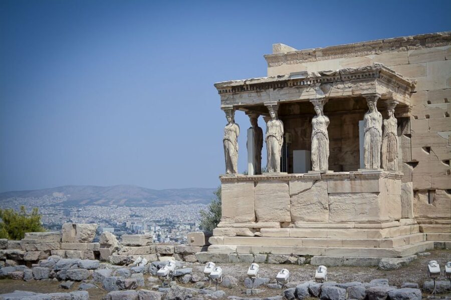 Athens: Private Acropolis Tour with focus on Kids & Families - Caryatids at Erechtheion: architecture you can explain